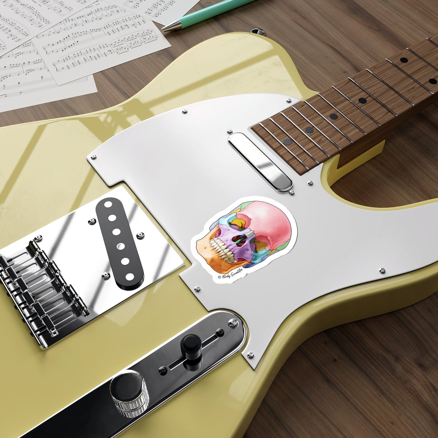 Skull - Diecut Sticker