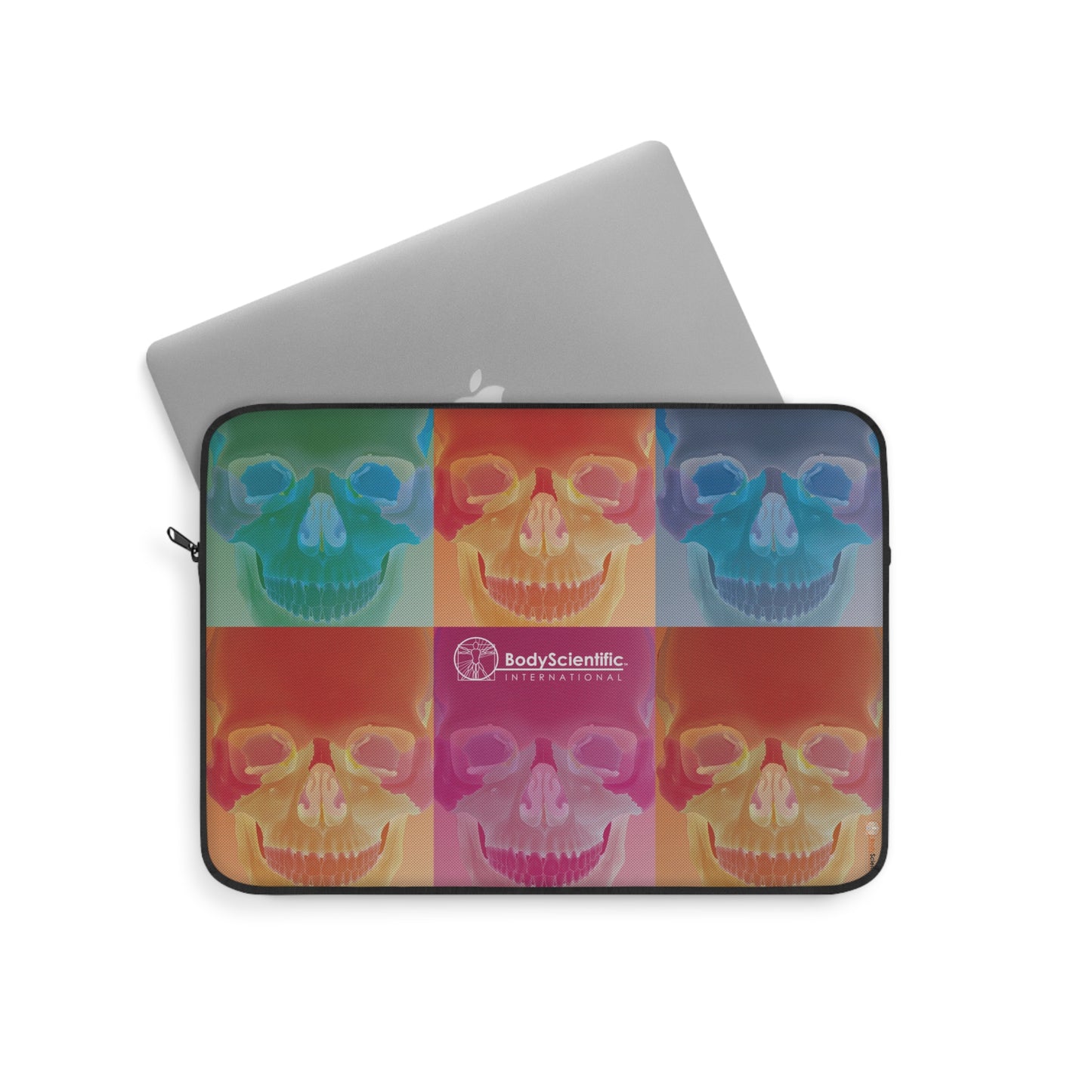 Neon Skull Laptop Sleeve