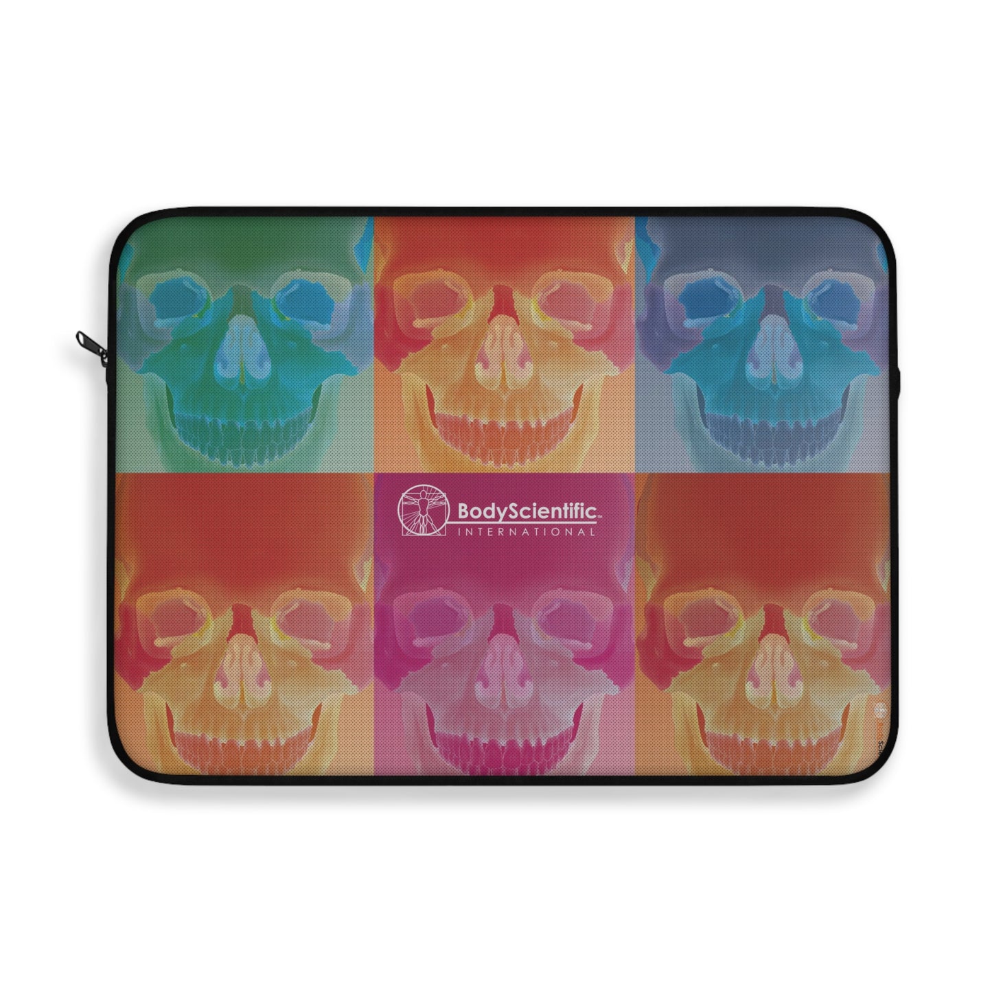 Neon Skull Laptop Sleeve
