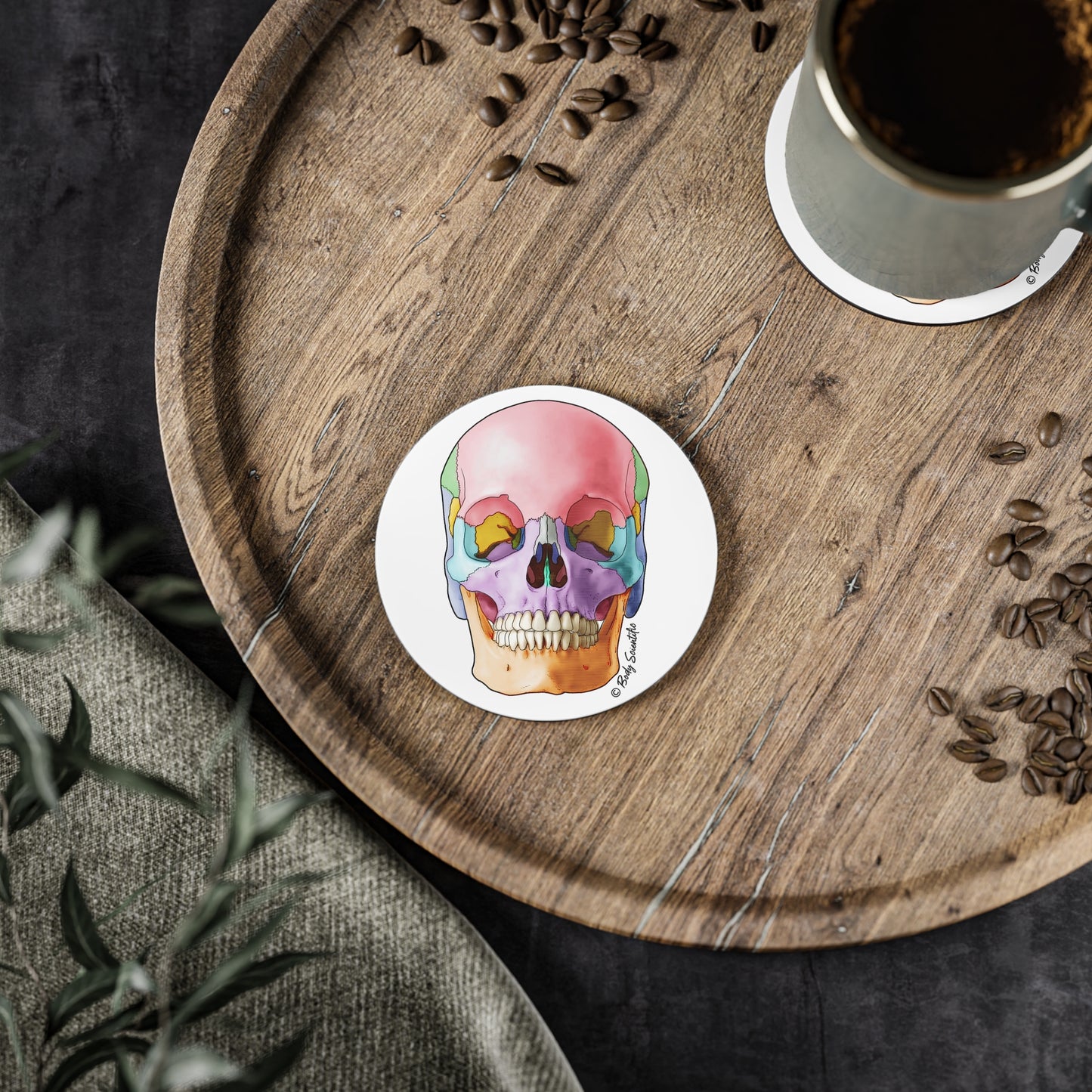 Skull Coasters