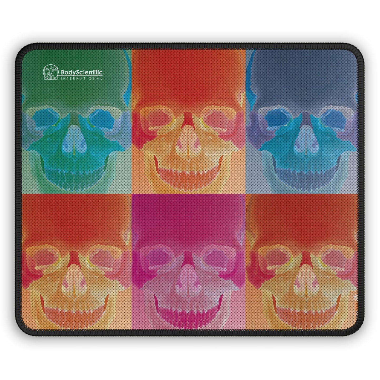 Neon Skull 6 Mouse Pad