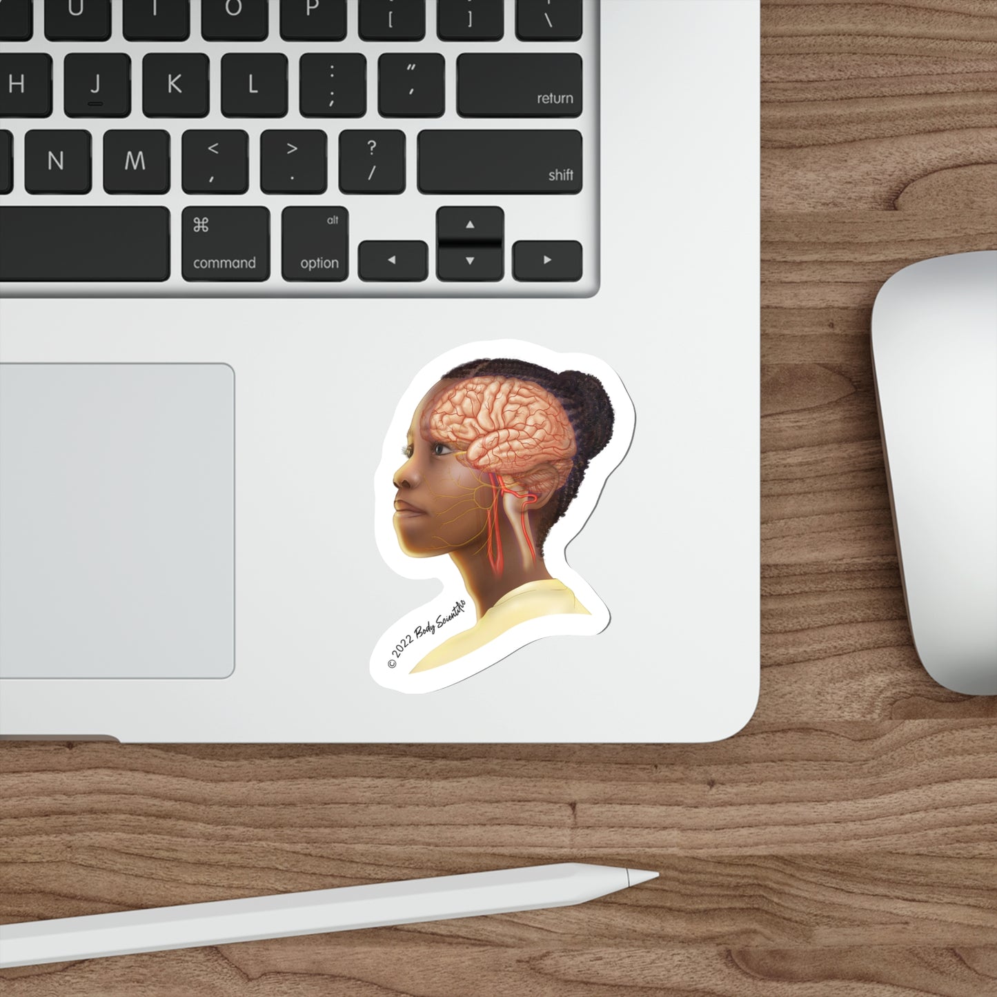 My Brain - Diecut Sticker