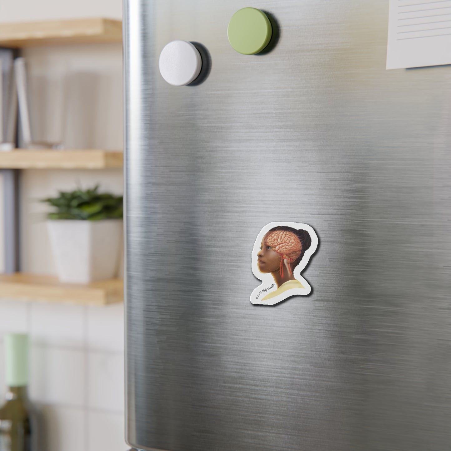 My Brain - Diecut Magnet