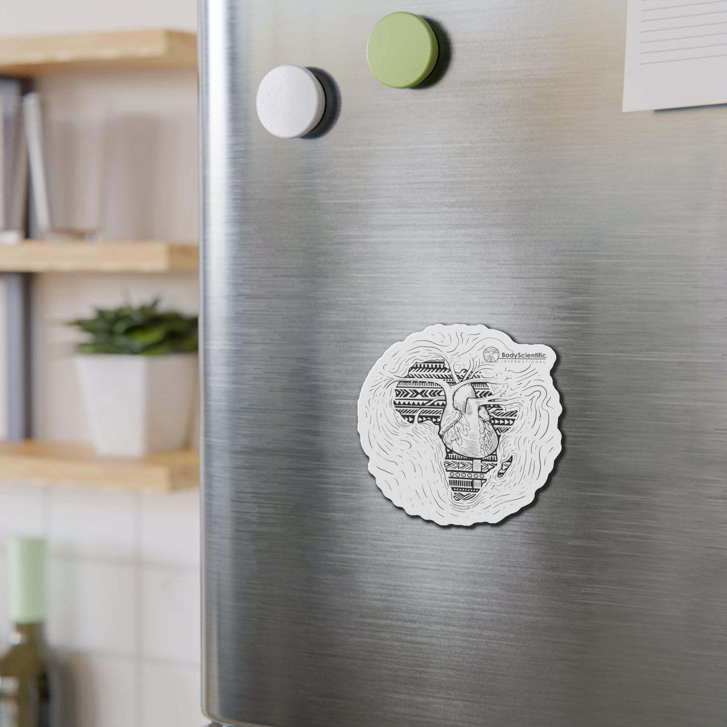 Africa Health - Diecut Magnet