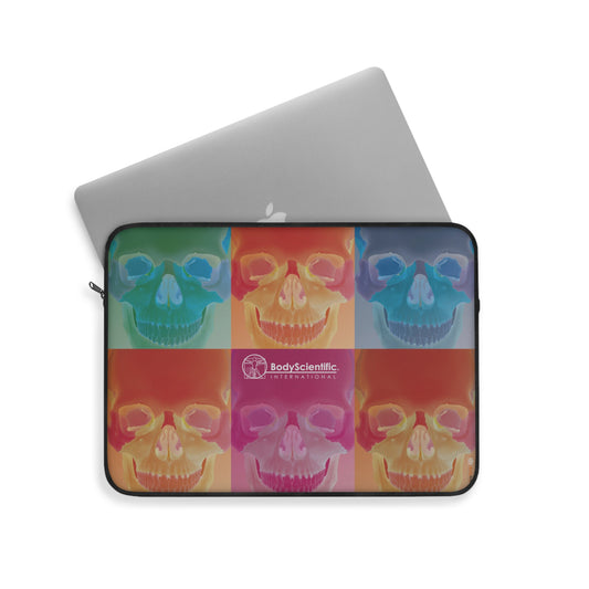 Neon Skull Laptop Sleeve