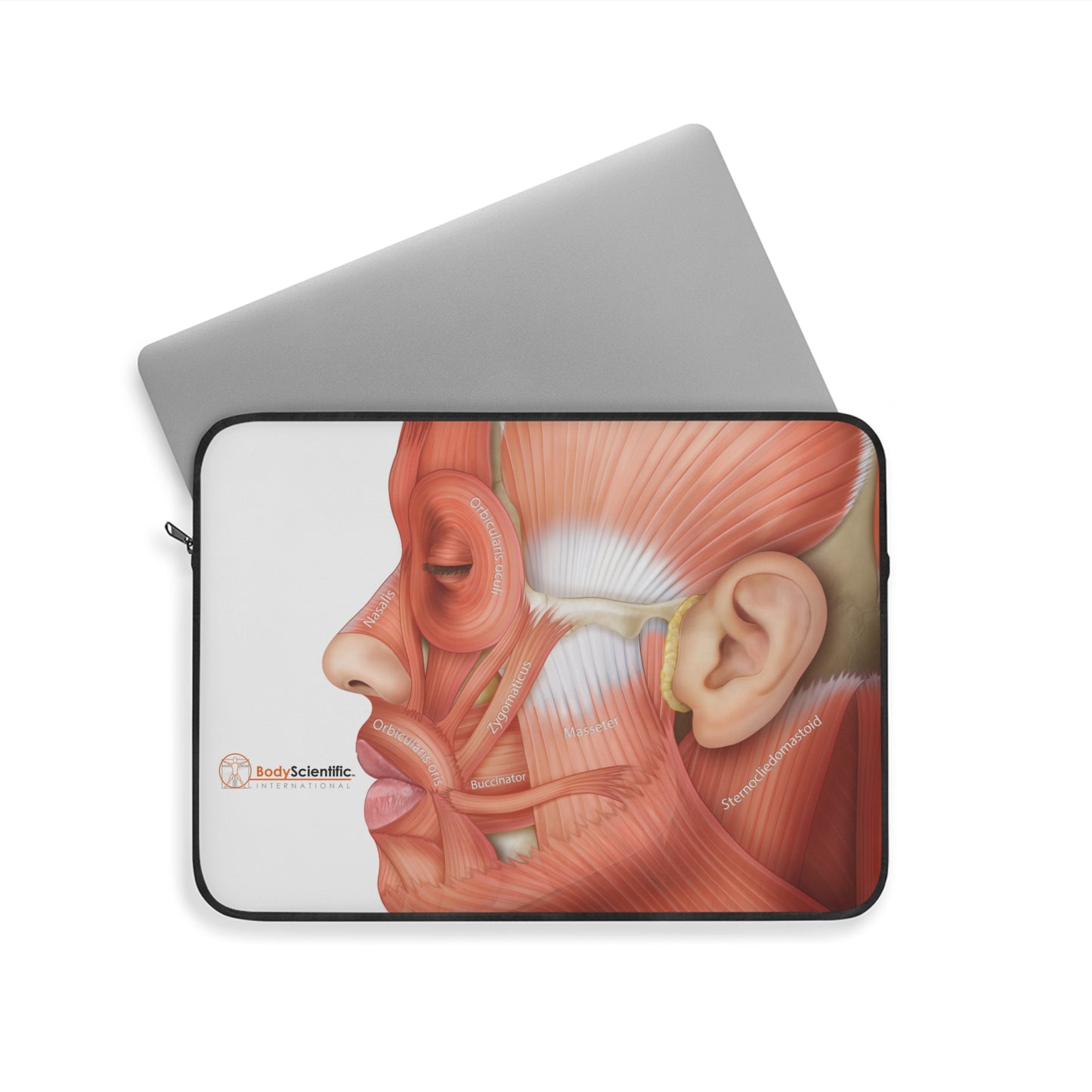 Muscle Face Laptop Sleeve