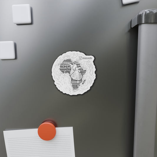 Africa Health - Diecut Magnet