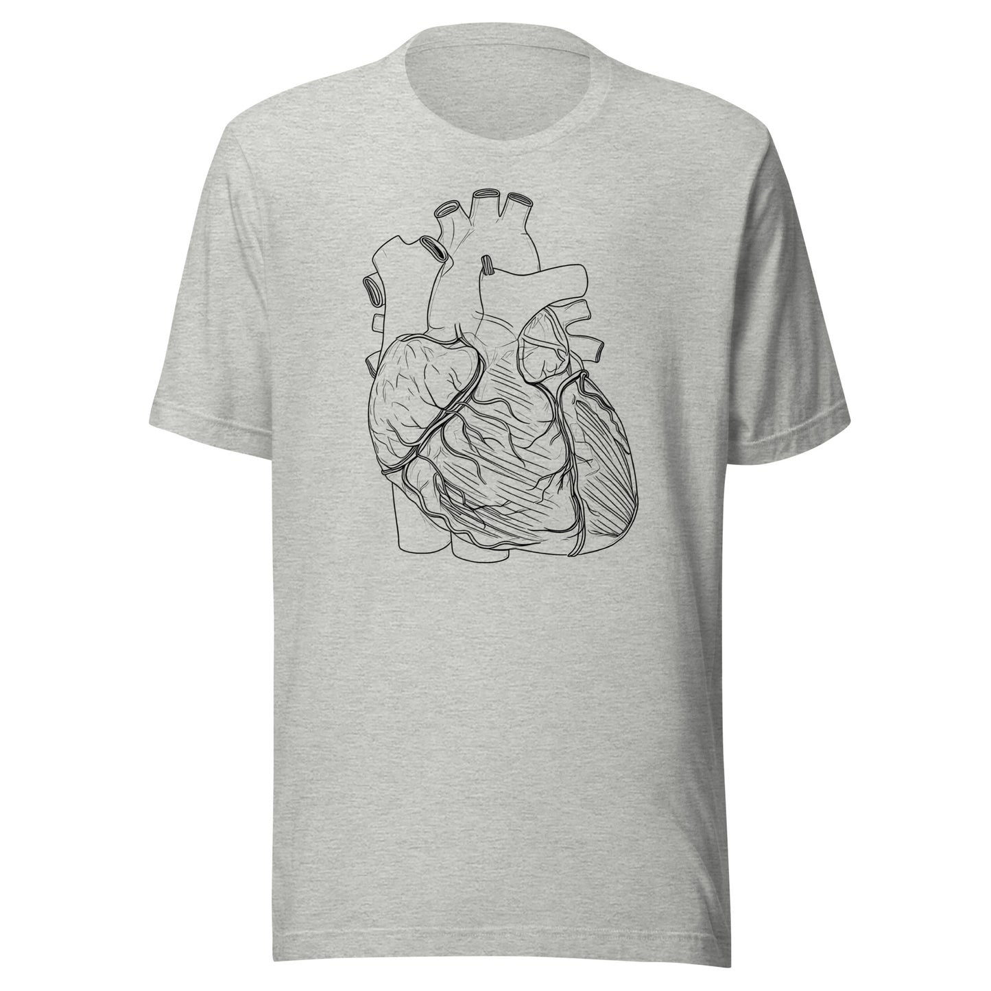 T-Shirt with illustration of human heart