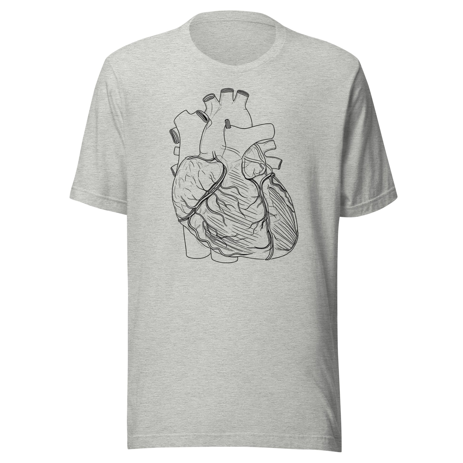T-Shirt with illustration of human heart